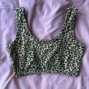 ARQ full coverage bra - leopard